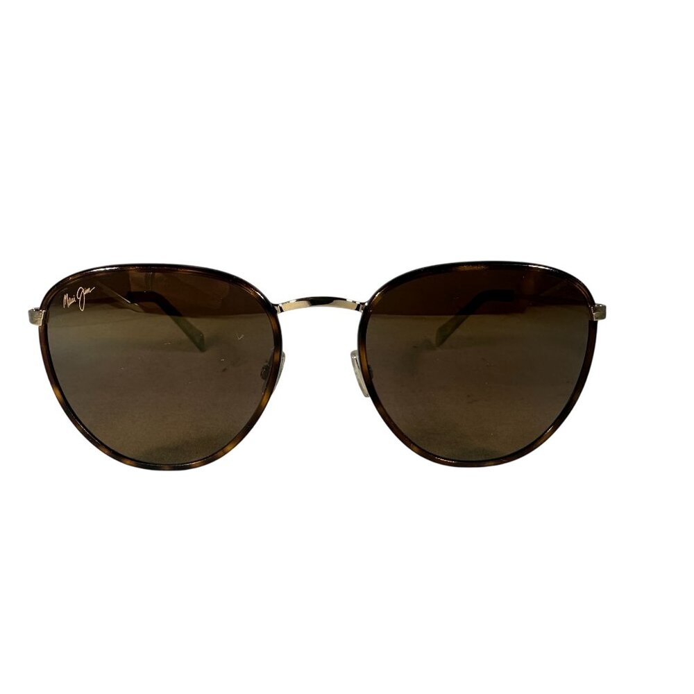 Maui Jim Women’s Noni STG-BG Sunglasses Polarized Brown Lenses Italy